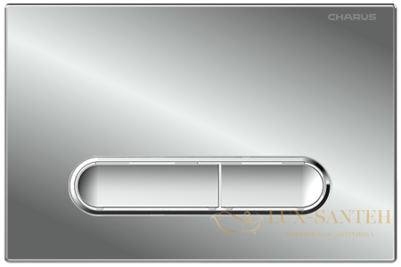 панель смыва charus tm, magnus, fp.340.21.01, хром глянцевый