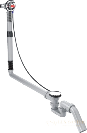сифон для ванны hansgrohe exafill s слива-перелива скрытая часть (58116180)