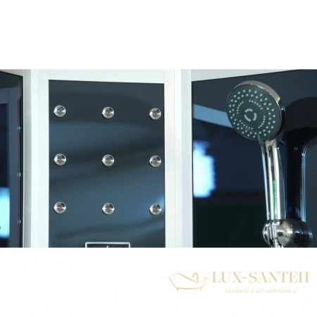 душевая кабина timo standart t-1190 90x90x220 см, стекло тонированное