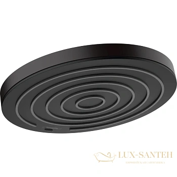 верхний душ hansgrohe pulsify 260 1jet, 24140670, черный матовый