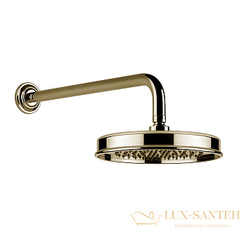 верхний душ gessi venti20 65148.710 ø 200 мм, brass pvd