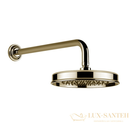 верхний душ gessi venti20 65148.710 ø 200 мм, brass pvd