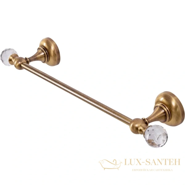 полотенцедержатель cezares aphrodite aphrodite-th05-02-sw 40 см, бронза
