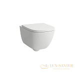 Подвесной безободковый унитаз Laufen Palomba Collection 8.2080.2.400.000.1, белый