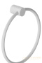 полотенцедержатель-кольцо 200 мм, kludi vela r, 5897853, белый матовый