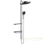 душевая система hansgrohe rainfinity showerpipe 360 1jet 26842000 хром