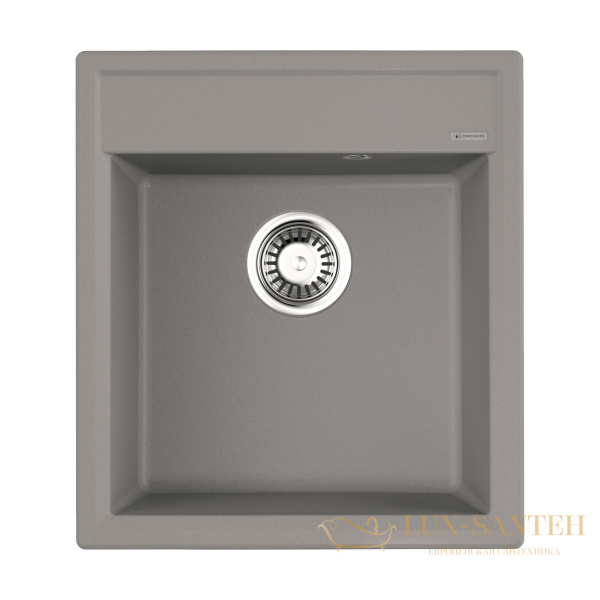 кухонная мойка omoikiri daisen 46-gr artgranit х leningrad grey, 4993612