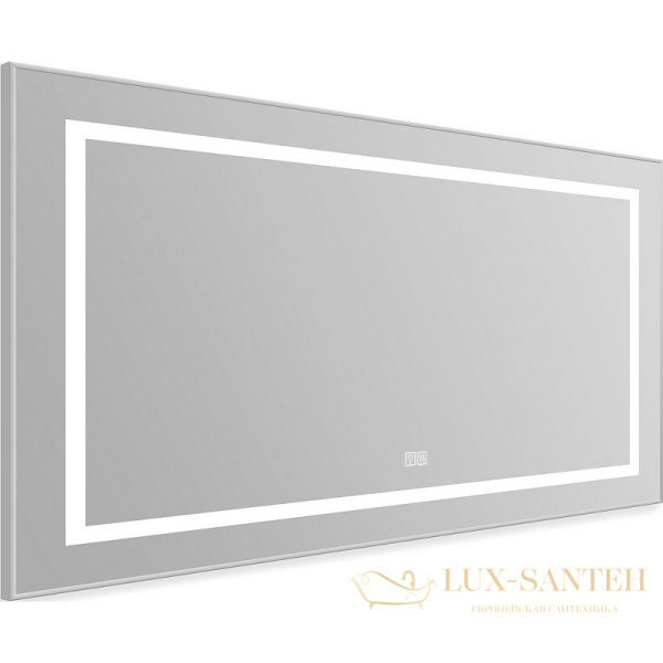 зеркало belbagno kraft spc-kraft-1085-685-tch-warm 108.5 см с подсветкой, с подогревом, с сенсорным выключателем, сатин