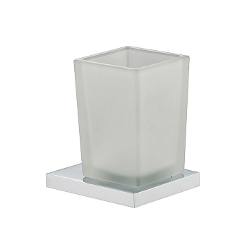 fima carlo frattini quadra, f6023/1cr, стакан с держателем, подвесной, цвет хром