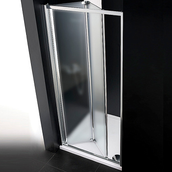 душевая дверь cezares anima anima-w-bs-80-p-cr 80 см профиль хром, стекло рифленое