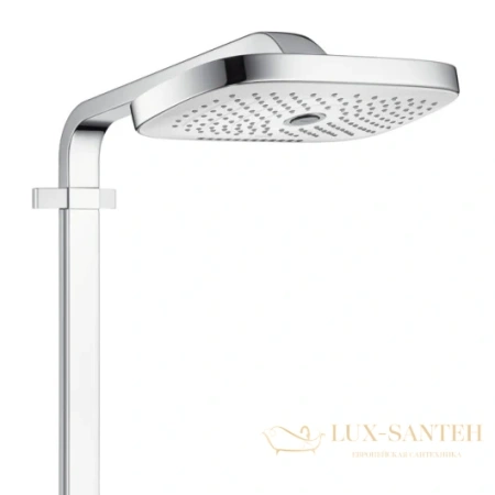 душевая стойка hansgrohe raindance select e 300 3jet 27127400 showerpipe белый/хром