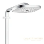 душевая стойка hansgrohe raindance select e 300 3jet 27127400 showerpipe белый/хром