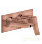 смеситель gessi rilievo 59138.030 для ванны, внешняя часть, copper pvd
