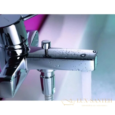 смеситель kludi zenta 386700575 для ванны, хром