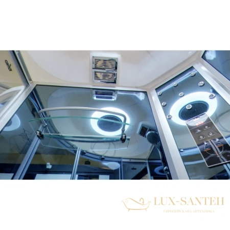 душевая кабина timo standart t-1190 90x90x220 см, стекло тонированное