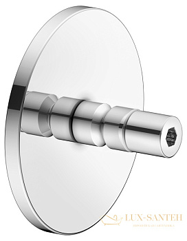 клеевой комплект nr. 5 keuco reva, 04994000501, с розеткой, хром