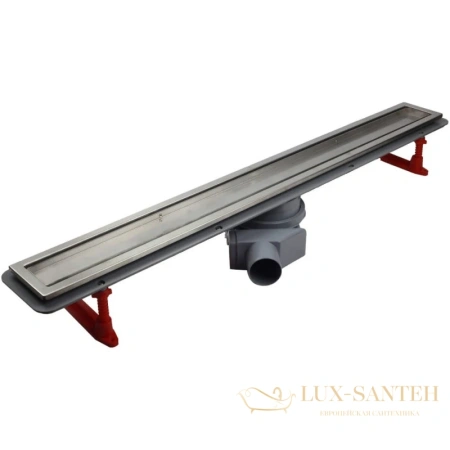 душевой канал bettoserb confluo premium line 13100003 550 мм 2 в 1 с основой под плитку, матовый хром