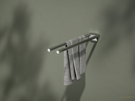 полотенцедержатель keuco reva, 12818010000, 450 мм, хром