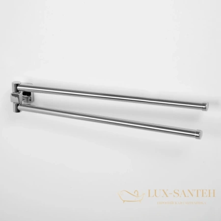 полотенцедержатель wasserkraft lippe k-6531 43,5 см, хром