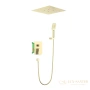 душевая система для душа встраиваемая timo selene sx-2029/17sm, золото матовое  