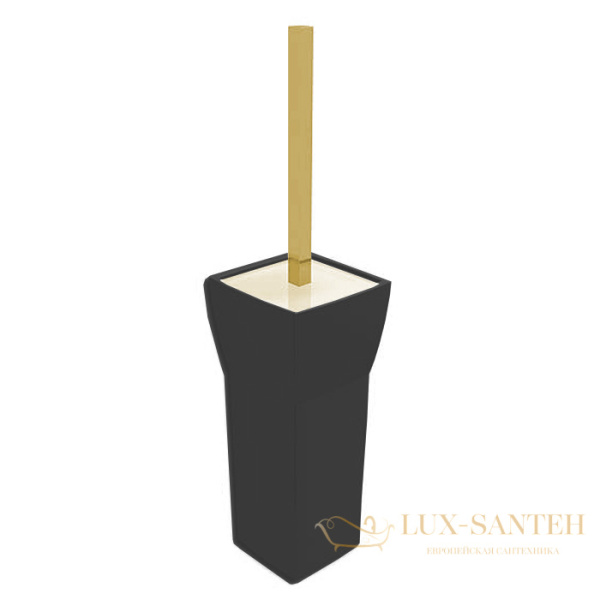 ершик bertocci grace, 142 7722 0850, напольный, цвет черная керамика х золото