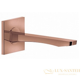 излив gessi rilievo 59100.030 для наполнения ванны, copper pvd