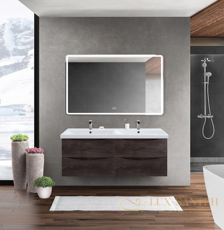 тумба под раковину belbagno marino-cer marino-cer-1200-4c-so-2-rng-p 120 см подвесная, rovere nature grigio