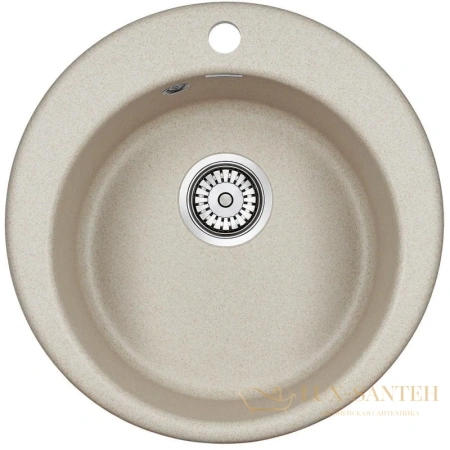 кухонная мойка paulmark gelegen pm404800-be, бежевый