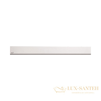 alcaplast решетка для водоотводящего желоба apz6, apz106 дизайн design, нерж. сталь, матовая design-650mn, 650 мм