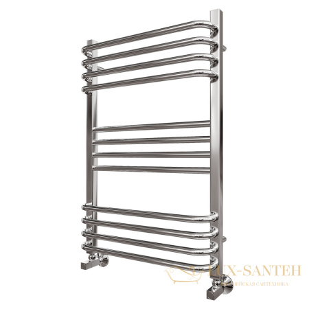 полотенцесушитель 500x800 водяной point омега pn90158s п12, хром