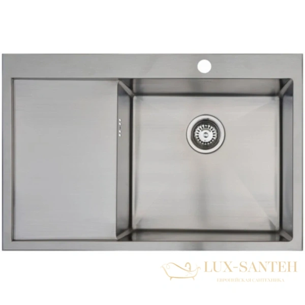 кухонная мойка seaman eco marino smb-7851ls.a, нержавеющая сталь