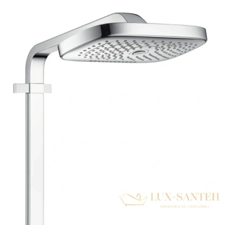 душевая стойка hansgrohe raindance select e 300 3jet 27127000 showerpipe, хром