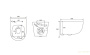 унитаз подвесной безободковый charus skandenborg rimless ewc700-125w, с быстросъемной крышкой с сиденьем, микролифт,белый глянцевый