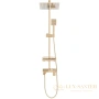 душевая система rea jack rea-p7008 250 мм, золотой
