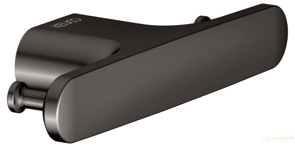 крючок двойной keuco edition 400, 11515350000, титан черный шлифованный