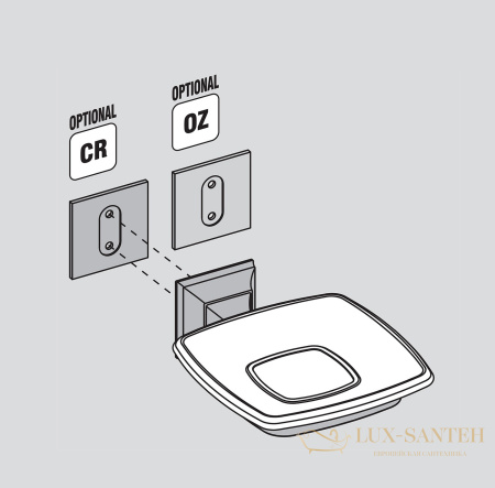 декоративный элемент colombo design portofino b3200, хром