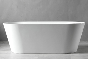 акриловая ванна abber ab9222-1.5, цвет белый