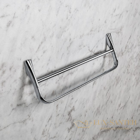 полотенцедержатель двойной colombo design land b2888, хром