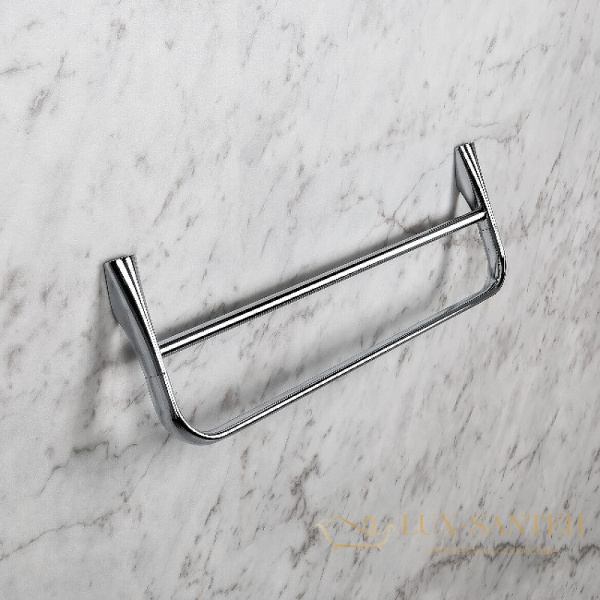 полотенцедержатель двойной colombo design land b2888, хром