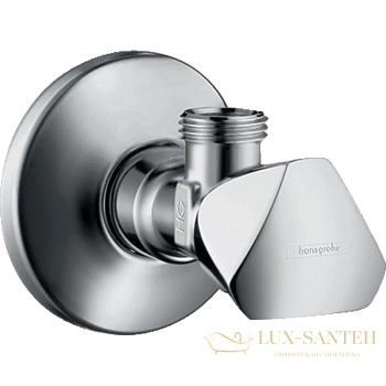 угловой вентиль hansgrohe metropol e 13902000 с рукояткой