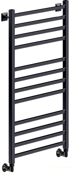 полотенцесушитель ника modern лм-5 100/40 ral9005 черный матовый