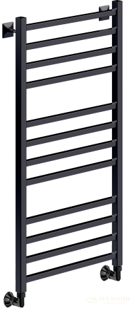 полотенцесушитель ника modern лм-5 100/40 ral9005 черный матовый