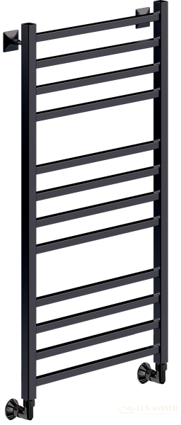 полотенцесушитель ника modern лм-5 100/40 ral9005 черный матовый