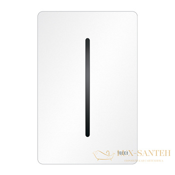 панель смыва писсуара tece tecefilo-solid из нержавеющей стали, питание от сети 230 в белый матовый 9242036