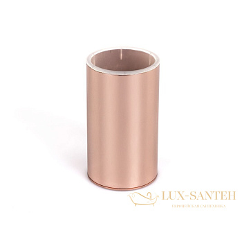 настенный металлический стакан stil haus hashi, hs10m(17), розовое золото