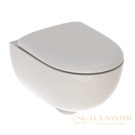 унитаз подвесной geberit renova comfort 500.803.00.1 безободковый, белый