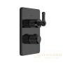 термостат gessi venti20 65137.299 для ванны, black xl