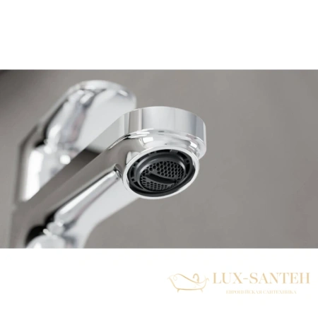 смеситель для раковины hansgrohe rebris s 72590000, с донным клапаном, хром глянцевый