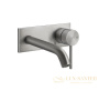встраиваемый смеситель gessi 316 intreccio 54188.239 для раковины, внешняя часть, steel brushed