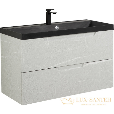 тумба под раковину belbagno vittoria vittoria-900-2c-so-tb-p 90 см подвесная, toros bianco